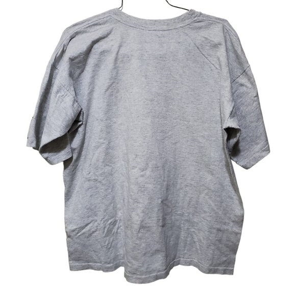 Vtg Buckeyes Airborne Division T-Shirt Gray Single Stitch 37th Infantry XL USA - Picture 3 of 11